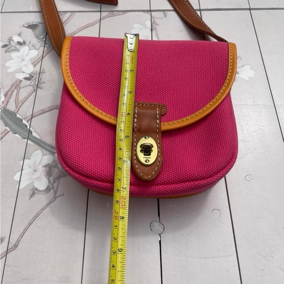 Fossil Pink and Brown Crossbody Bag - Picture 4 of 8